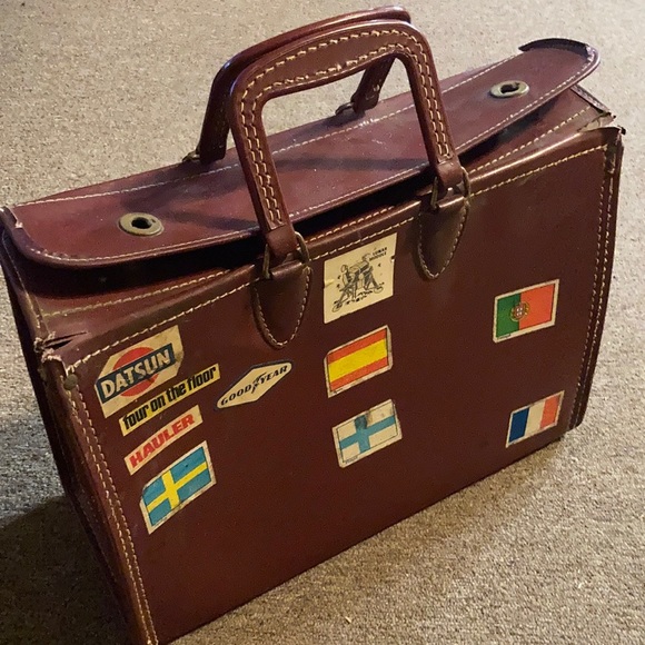 Strebco Tufide retro briefcase - Picture 2 of 7